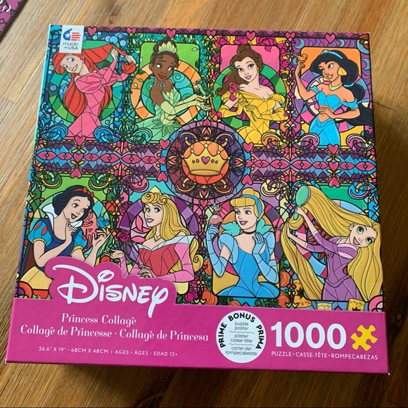 Disney 1000 piece princess mosaic puzzle - Picture 7 of 7